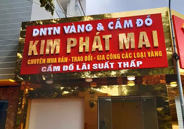 Công trình hộp đèn và bảng hiệu 2